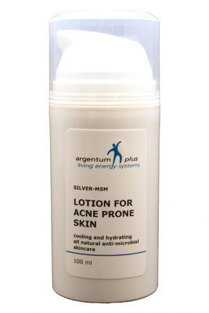 silver msm lotion for acne prone skin 100ml