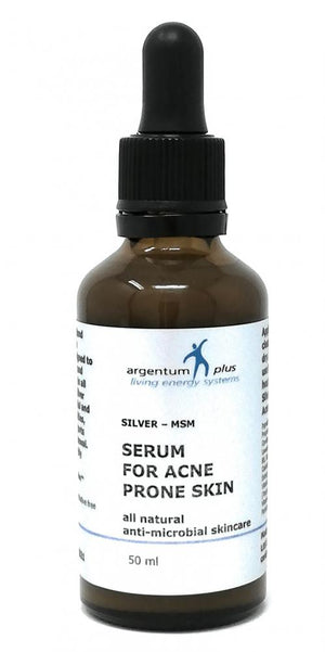 silver msm serum for acne prone skin 50ml