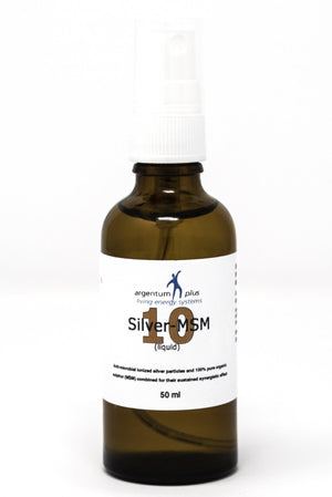 Argentum Plus Silver - MSM 10ppm (Liquid) Spray 50ml - Argentum Plus