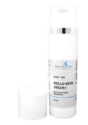 Argentum Plus Silver - MSM Mollu - Skin Cream+ with Lemon Myrtle 50ml - Argentum Plus