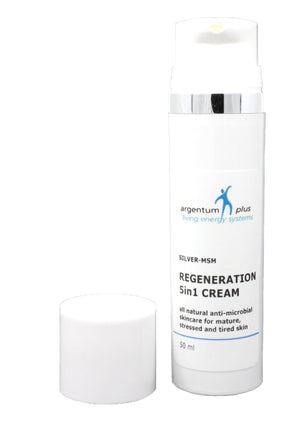 Argentum Plus Silver - MSM Regeneration 5 in 1 Cream 50ml - Argentum Plus