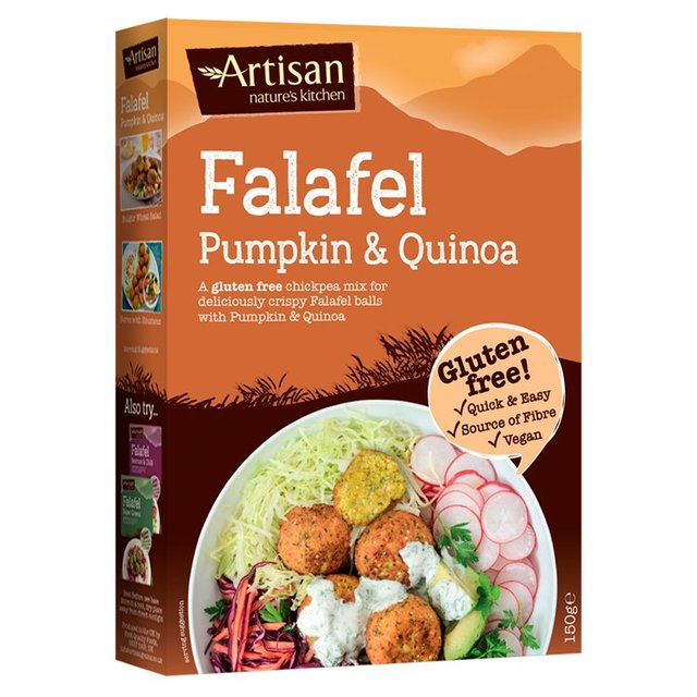 Artisan Grains Falafel Pumpkin & Quinoa 150g