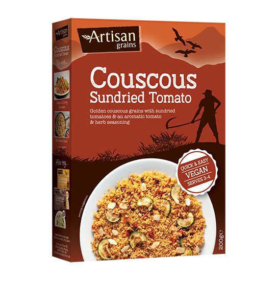 Artisan Grains Couscous Sundried Tomato 200g