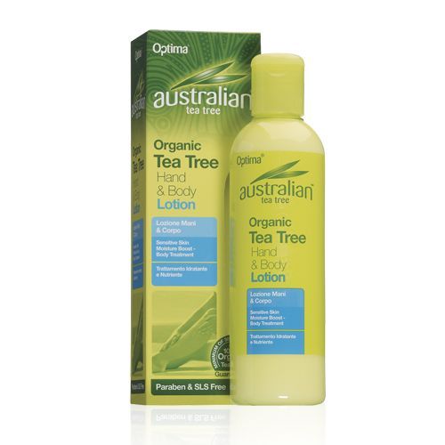 Optima Australian Tea Tree Organic Hand and Body Lotion 250ml