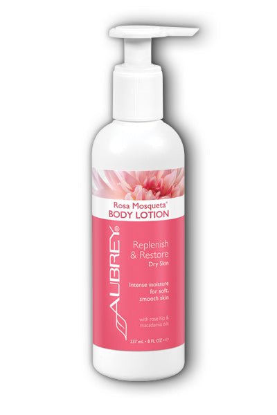 Aubrey Organics Rosa Moqueta Body Lotion Replenish & Restore 237ml