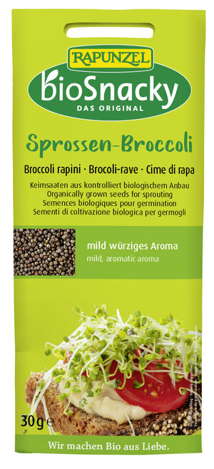 broccoli rapini sprouting seeds 30g