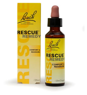 Bach Flower Remedies Rescue Remedy Dropper 20ml - Bach Flower Remedies