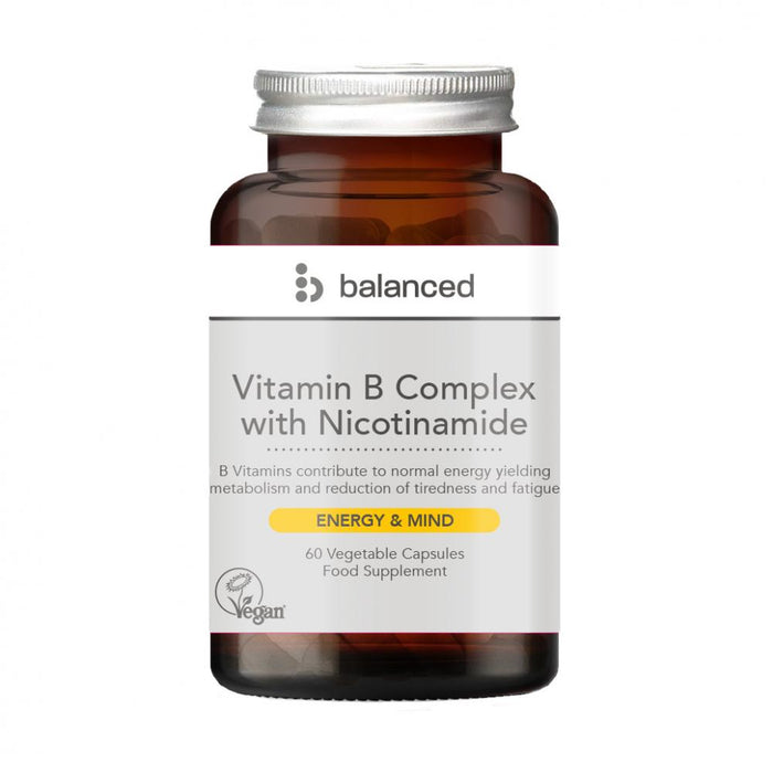 Balanced Vitamin B Complex with Nicotinamide 60's