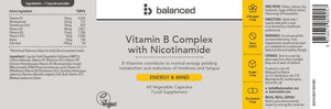 vitamin b complex with nicotinamide 60s