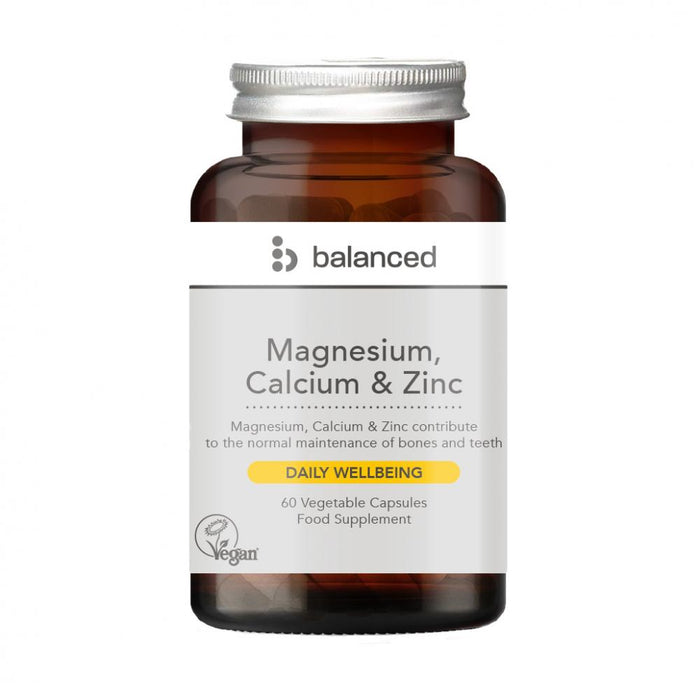 Balanced Magnesium, Calcium & Zinc 60's