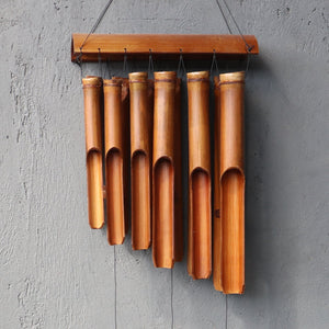 Bamboo Windchime - Natural finish - 12 Large Tubes - BBamC