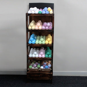 Bath Bomb 5 Shelf Display - Brownwash - RDS