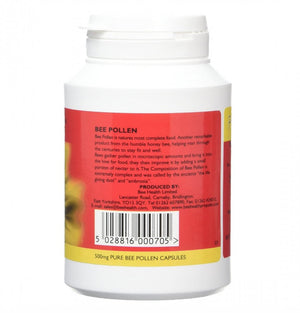 Bee Health Bee Pollen 500mg 100's - Bee Health