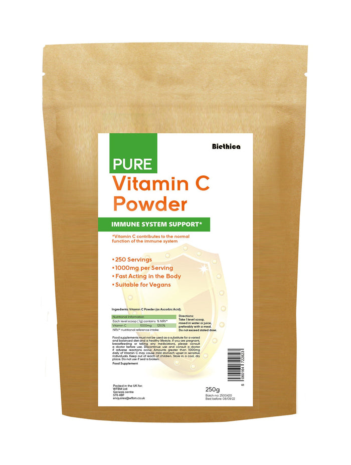 Biethica Pure Vitamin C Powder 250g