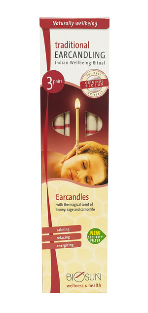 traditional ear candles 3 pairs