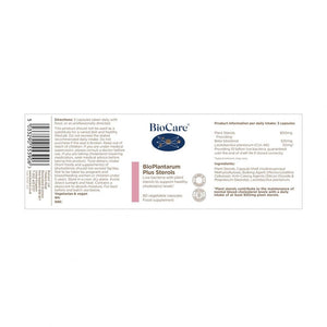 BioCare BioPlantarum Plus Sterols 90's - BioCare