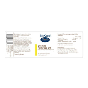 BioCare Evening Primrose Oil 30's - BioCare