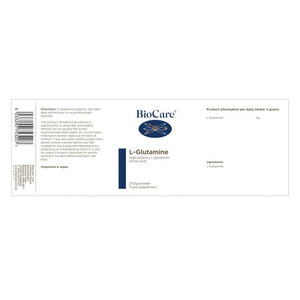 BioCare L - Glutamine Powder 200g - BioCare