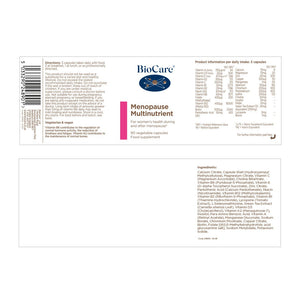 BioCare Menopause Multinutrient 90's - BioCare