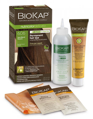 BioKap 6.06 Dark Blond Havana Permanent Hair Dye 135ml - BioKap