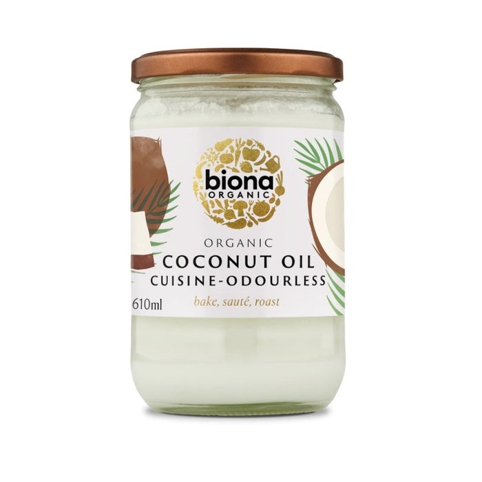 Biona Organic Coconut Oil Cuisine - Odourless 610ml