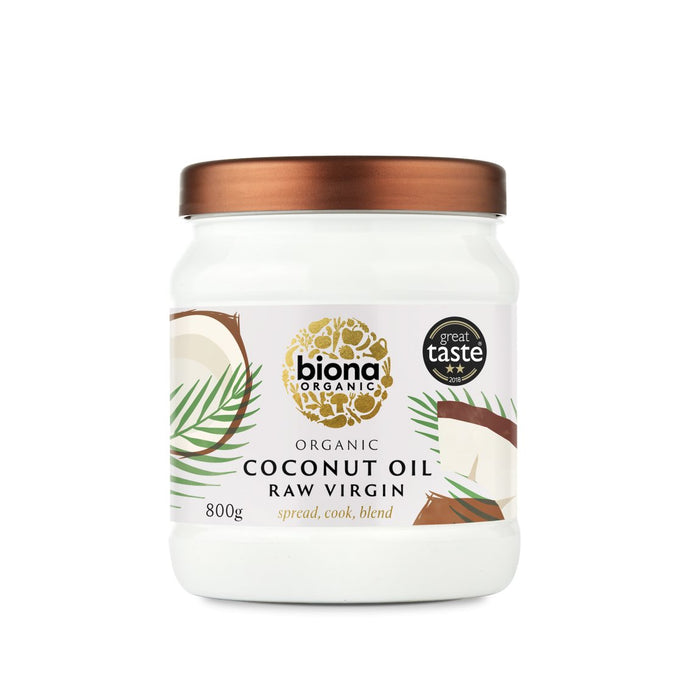 Biona Organic Raw Virgin Coconut Oil 800g