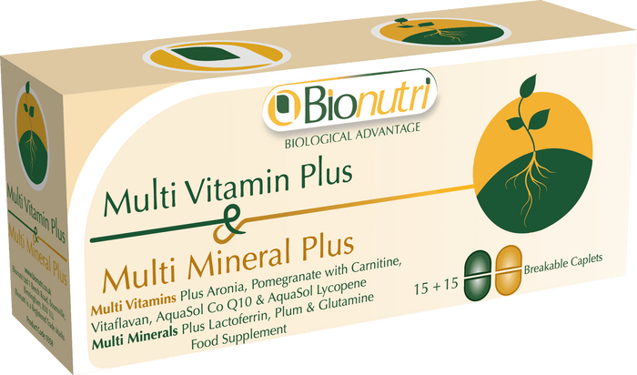 Bionutri Multi Vitamin & Mineral Plus 15 + 15