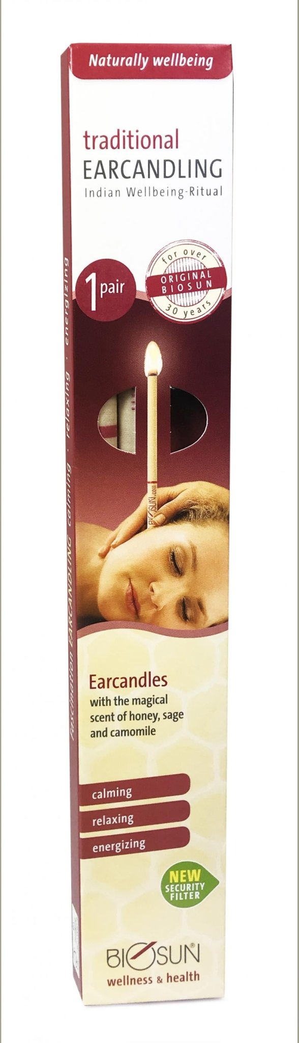 Biosun Traditional Ear Candles 1 pair