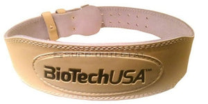 BioTechUSA Accessories Power Belt Austin 2, Natural - Medium - BioTechUSA Accessories