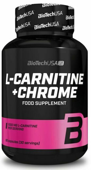 BioTechUSA L - Carnitine + Chrome - 60 caps - BioTechUSA