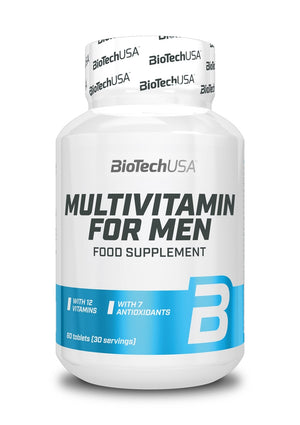 BioTechUSA Multivitamin for Men - 60 tablets - BioTechUSA