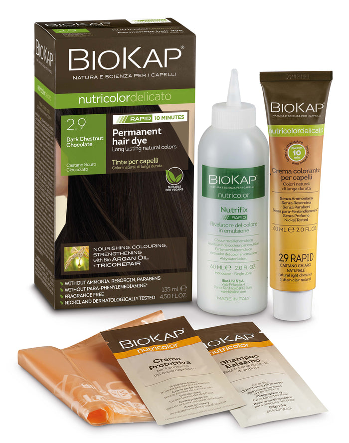 BioKap 2.9 Dark Chestnut Chocolate Permanent Hair Dye 135ml