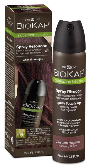 mahogany brown root spray touch up 75ml