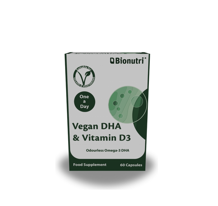 Bionutri Vegan DHA & Vitamin D3 60's