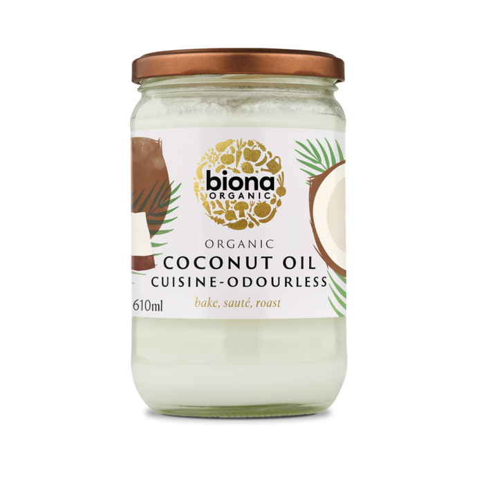 Biona Organic Coconut Oil Cuisine - Odourless 610ml
