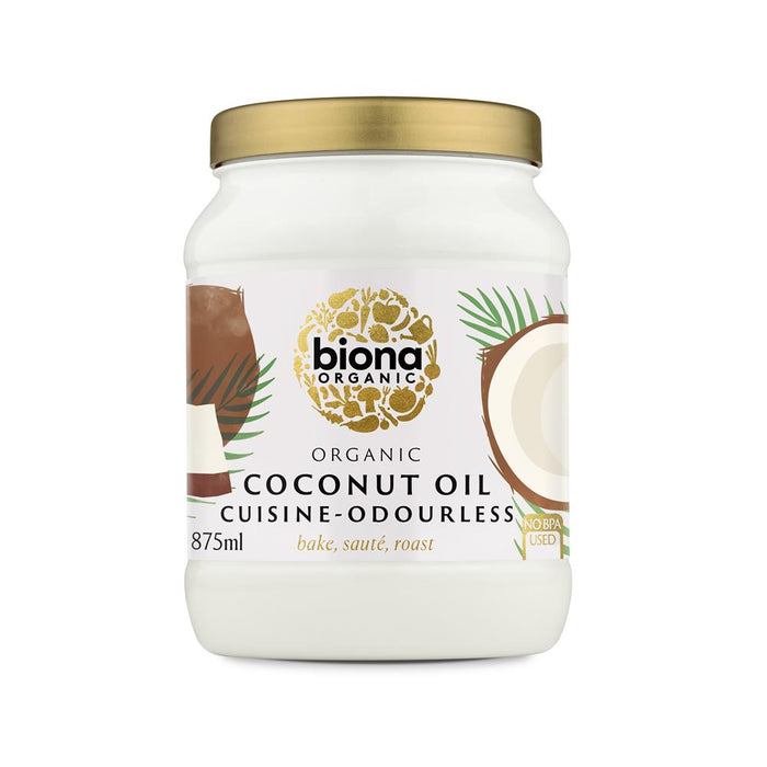 Biona Organic Organic Coconut Oil Cuisine - Odourless 875ml