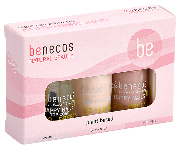 Benecos Nude Obsession Nail Gift Set 3x5ml