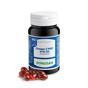 Bonusan Omega - 3 MSC Krill Oil 60's - Bonusan