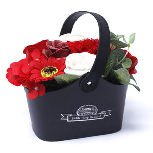 Bouquet Petite Basket - Rich Reds - PSFB