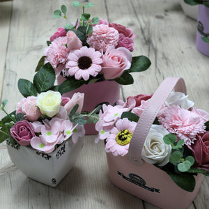 Bouquet Petite Gift Pot - Peaceful Pink - PSFB