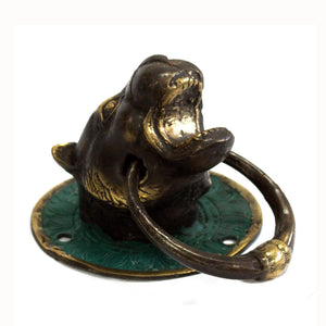 Brass Door Knocker - Tiger Head - BDK