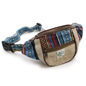 Bum Bag - Hemp & Cotton (assorted) - HEMPB