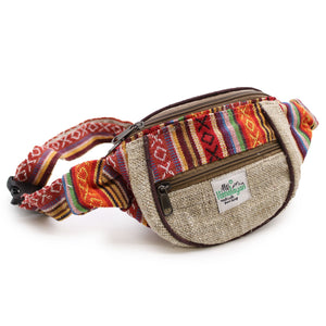 Bum Bag - Hemp & Cotton (assorted) - HEMPB