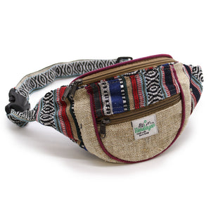 Bum Bag - Hemp & Cotton (assorted) - HEMPB