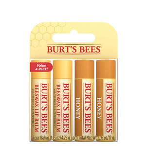 beeswax honey lip balm 4 pack