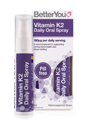 vitamin k2 daily oral spray 180ug 25ml