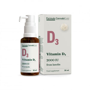 Cannabigold Formula CannabiGold Vitamin D3 from Lanolin 30ml