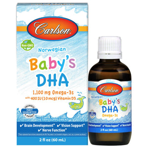 Carlson Labs Norwegian Baby's DHA Liquid - 60ml. - Carlson Labs