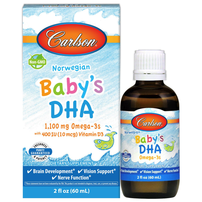 Carlson Labs Norwegian Baby's DHA Liquid - 60ml.