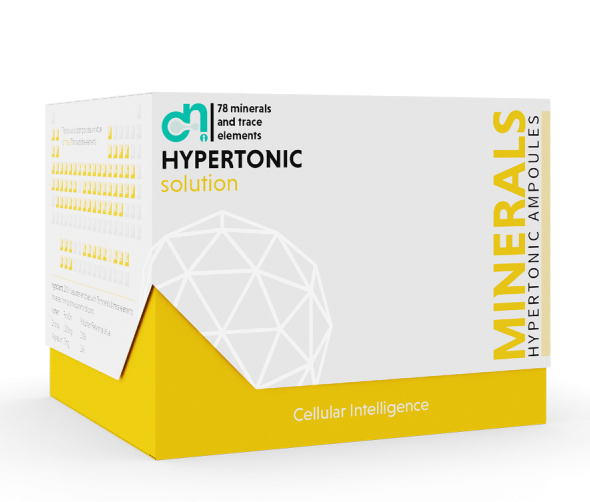 Cellnutrition Hypertonic Solution Minerals Hypertonic Ampoules 30 x 10ml